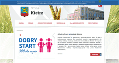 Desktop Screenshot of kietrz.pl